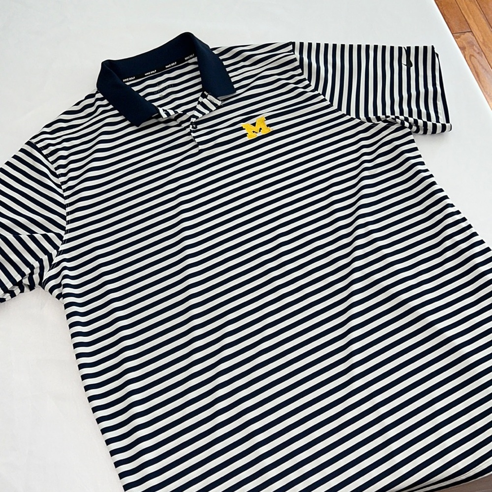 Michigan Wolverines Nike Golf Polo